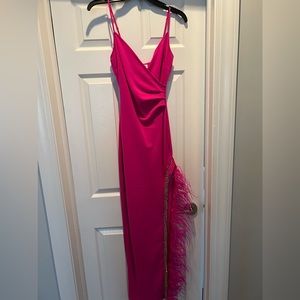 Pink prom dress